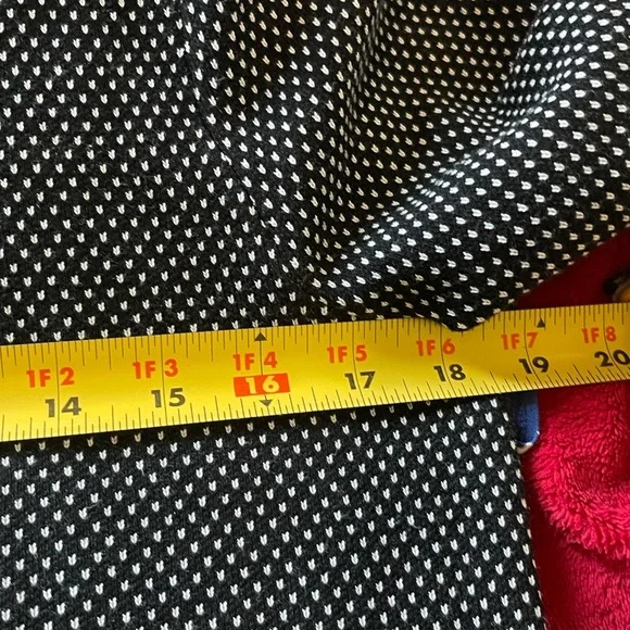 Adrianna Papell Black and White Knit Top size M - Picture 5 of 7